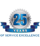 25 Years of Service Excellence